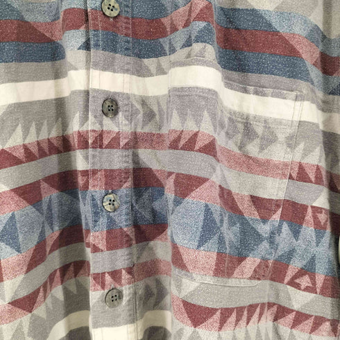L/S 総柄シャツ メンズ JPN:M