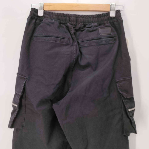 ダンケシェーン Danke Schon PREMIUM SUPER STRETCH TC BLACK ZIP POCKET PANTS メンズ 28