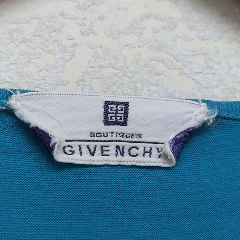 ジバンシィ GIVENCHY フロントビッグロゴ プリント 半袖Tシャツ レディース L
