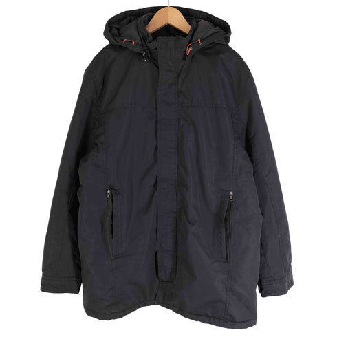 FALCON BLUE フーデッド中綿ジャケット メンズ import:XL