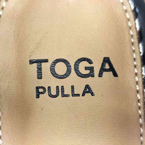トーガプルラ TOGA PULLA T-strap loafer レディース JPN:36