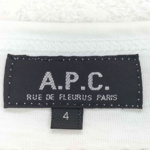 アーペーセー A.P.C. ギリシャ製 MELROSE AND CROFT プリント 半袖Tシャツ カットソー メンズ 4