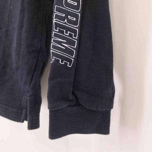 シュプリーム Supreme Sleeve Stripe L/S Half Zip Top メンズ M