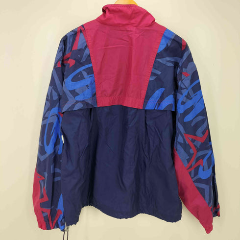 ナイキ NIKE 90s 銀タグ マルチカラーアノラックパーカー メンズ L
