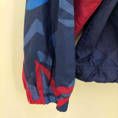 ナイキ NIKE 90s 銀タグ マルチカラーアノラックパーカー メンズ L