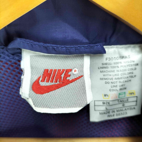 ナイキ NIKE 90s 銀タグ マルチカラーアノラックパーカー メンズ L