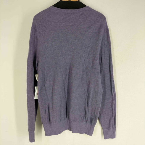 ポロバイラルフローレン Polo by RALPH LAUREN 90-00s ポニー刺繍 カシミヤ混 コットンVネックニット メンズ import:L