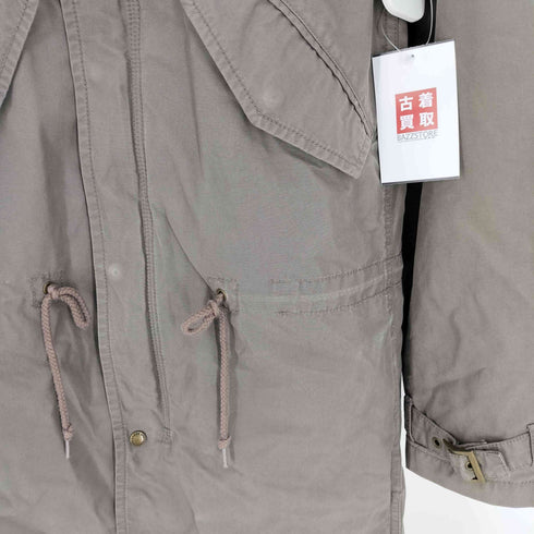 ランズエンド LANDS END 00S キルティング ライナー 付き コットン モッズコート レディース import:S