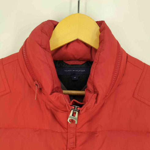 トミーヒルフィガー TOMMY HILFIGER ロゴ刺繍 キルティング ダウンベスト メンズ import:M
