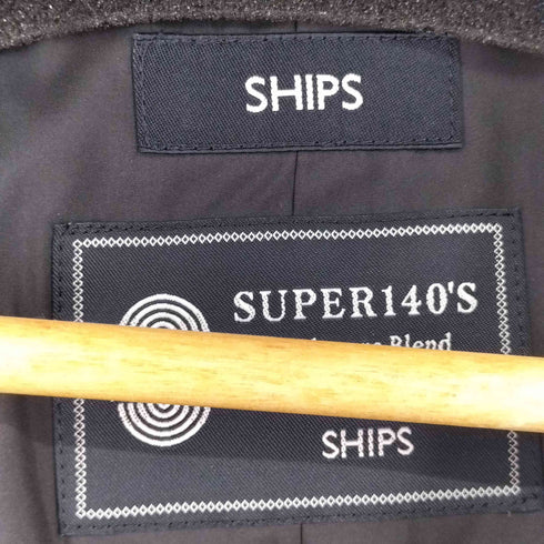 シップス SHIPS super140s ウールコート メンズ