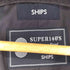 シップス SHIPS super140s ウールコート メンズ