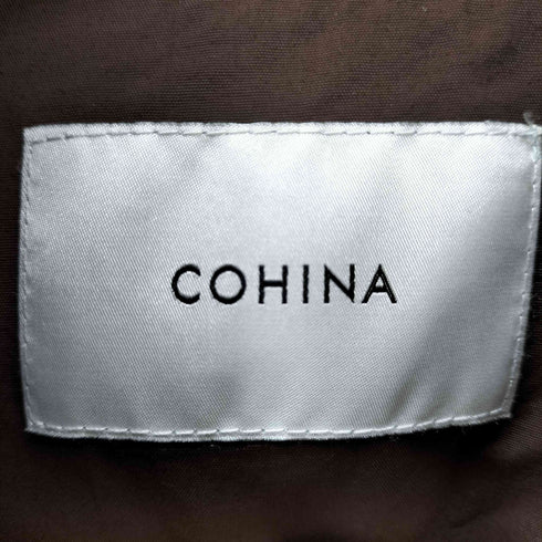 コヒナ COHINA UVカット 撥水 透湿 ドロストマウンテンパーカーショートブルゾン レディース FREE