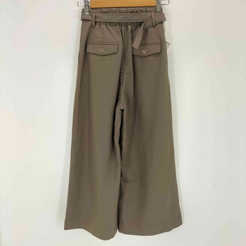 コヒナ COHINA フラップロゴワイドパンツ レディース regular-XS