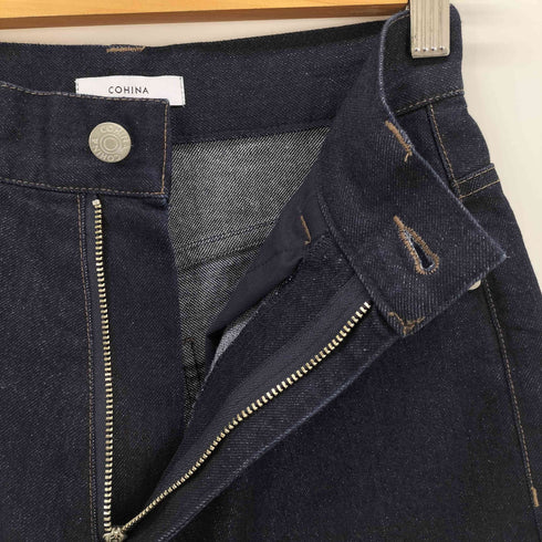 コヒナ COHINA ラメコクーンデニムパンツ レディース regular-XS