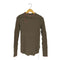 マチュアリー maturely Mellow Rib Hi Neck メロウ リブ ハイネック カットソー レディース ONE SIZE