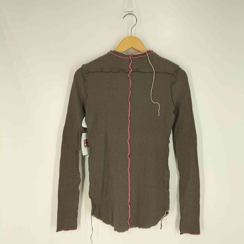 マチュアリー maturely Mellow Rib Hi Neck メロウ リブ ハイネック カットソー レディース ONE SIZE