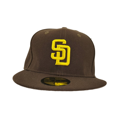 ニューエラ NEW ERA 別注 6パネルースボールキャップ PADRES 5950 レトロクラウン メンズ