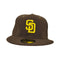 ニューエラ NEW ERA 別注 6パネルースボールキャップ PADRES 5950 レトロクラウン メンズ