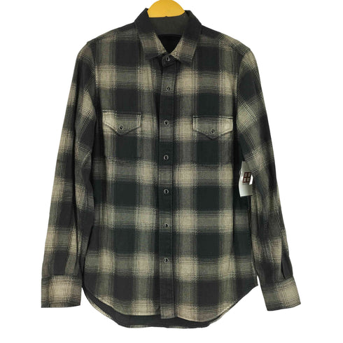 マインデニム MINEDENIM L/S オンブレチェックシャツ メンズ JPN:2