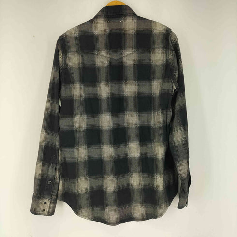 マインデニム MINEDENIM L/S オンブレチェックシャツ メンズ JPN:2