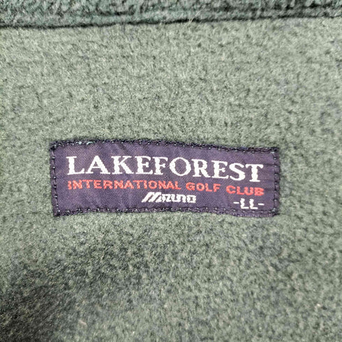 ミズノ MIZUNO LAKEFOREST フリースジップアップベスト メンズ LL