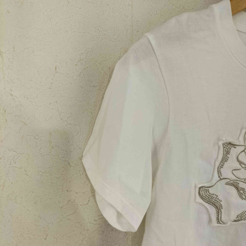 マルディメクルディ Mardi Mercredi SLIM TSHIRT ROSE PATCH レディース ONE SIZE