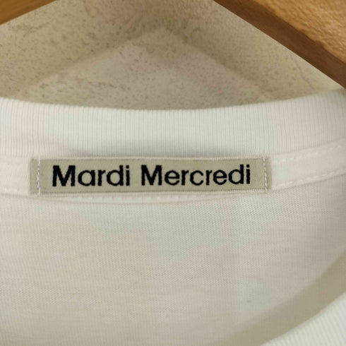 マルディメクルディ Mardi Mercredi SLIM TSHIRT ROSE PATCH レディース ONE SIZE