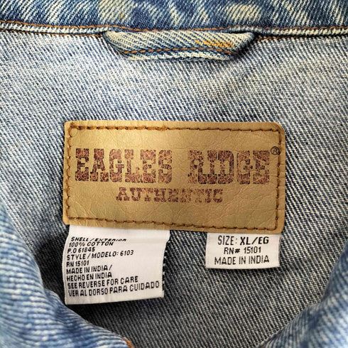 EAGLES RIDGE デニムトラッカージャケット メンズ XL