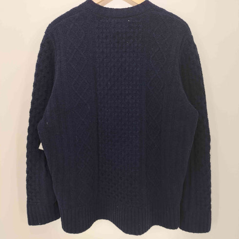 ジェイプレス J.PRESS フリース ケーブルニットセーター メンズ JPN:L