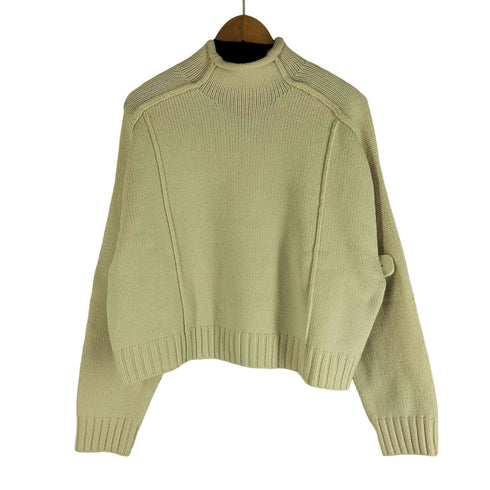 ザラ ZARA ビジブルシームニットセーター レディース import:M