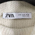 ザラ ZARA ビジブルシームニットセーター レディース import:M