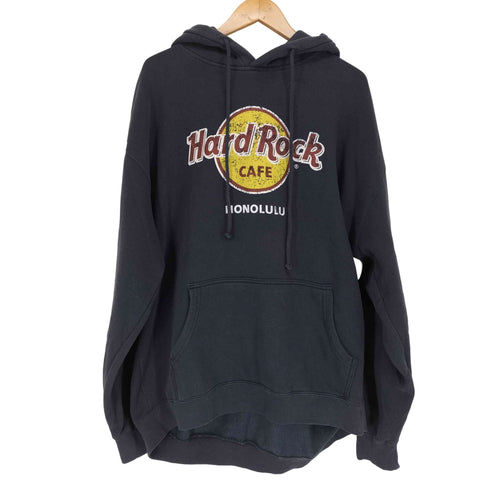 ハードロックカフェ Hard Rock Cafe 裏起毛プルオーバーパーカー HONOLULU メンズ import:XXL