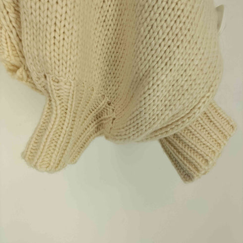 Alumu. design knit x one-piece set デザイン ニット ワンピース クロップド ニット ボレロ セットアップ レディース FREE