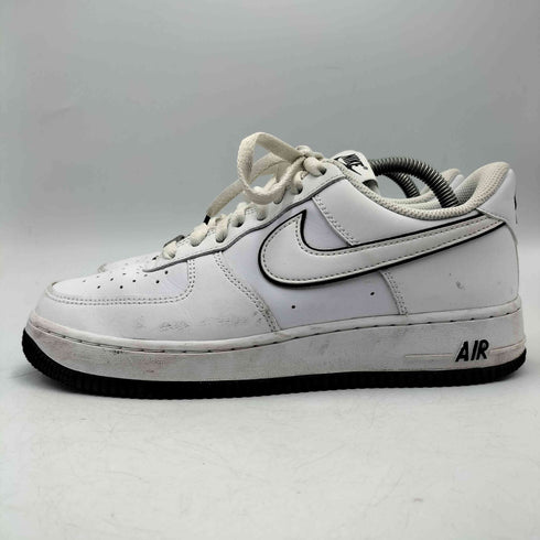 ナイキ NIKE Air Force 1 07 Low White Black エアフォース1 ロー メンズ JPN:25.5