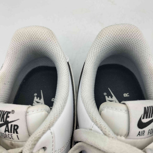 ナイキ NIKE Air Force 1 07 Low White Black エアフォース1 ロー メンズ JPN:25.5
