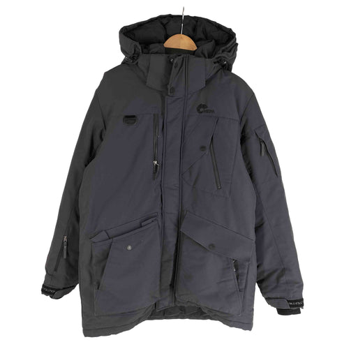 NEPA EXPLORER フーデット ギミックダウンジャケット メンズ KRXL