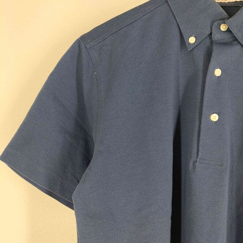 ユナイテッドアローズグリーンレーベルリラクシング UNITED ARROWS green label relaxing DUADRY CLEAN バーズアイ ボタンダウン ポロシャツ 吸水速乾・抗菌 メンズ JPN:M