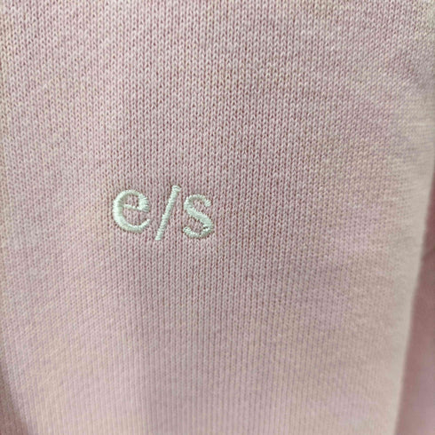 E/S 刺繍 プルオーバーパーカー レディース FREE
