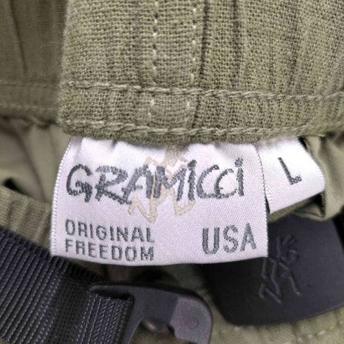 グラミチ GRAMICCI リネン混クライミングショーツ メンズ L