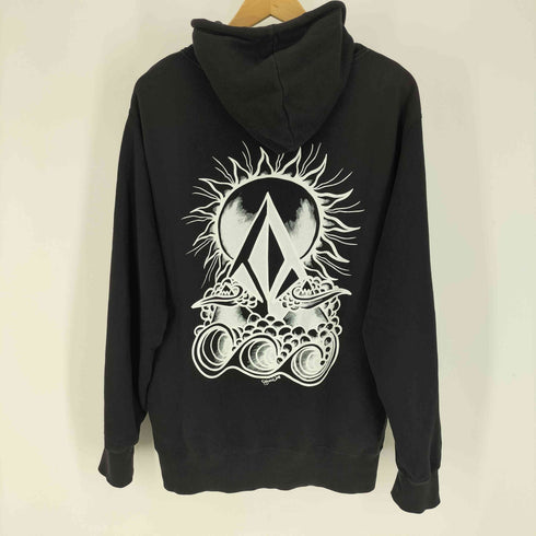 ヴォルコム VOLCOM Jamie Lynn Half Zip PO ジェイミー リン グラフィック プリント ハーフジップ スウェット パーカー メンズ import:M