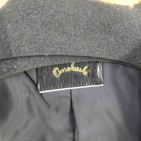 オメカシ omekashi チェック ダブルテーラードジャケット レディース FREE