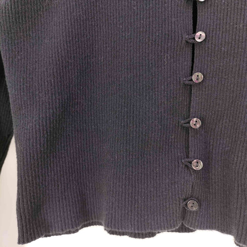 マウジー moussy LOOP BUTTON KNIT CARDIGAN ループボタン ニットカーディガン レディース FREE