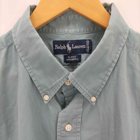 ラルフローレン RALPH LAUREN ポニー刺繍 半袖シャツワンピース メンズ