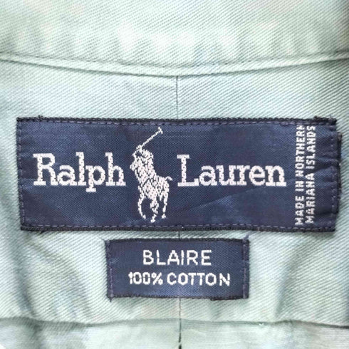 ラルフローレン RALPH LAUREN ポニー刺繍 半袖シャツワンピース メンズ