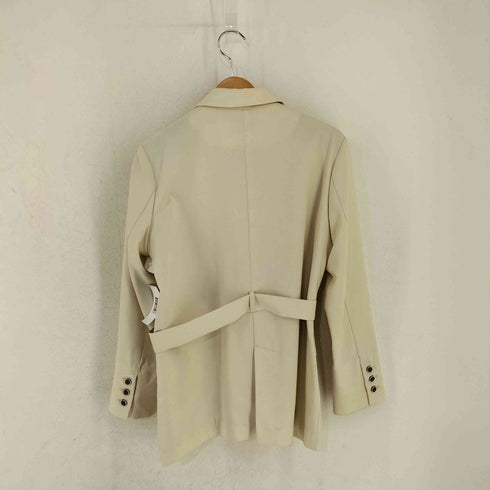 ソフィット Soffitto ベルテッド ダブルテーラードジャケット レディース
