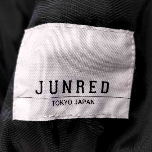 ジュンレッド JUNRed 裏地チェック 比翼トレンチコート メンズ JPN:M