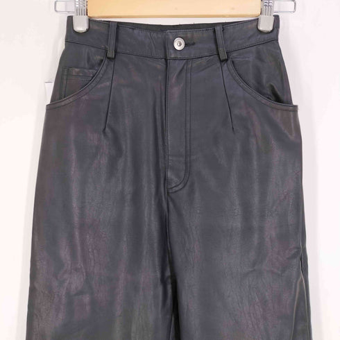 ラグアジェム LAGUA GEM STRAIGHT F/LEATHER PT ストレート フェイクレザー パンツ レディース JPN:S