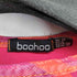 BOOHOO ゼブラ柄 クロップドカットソー レディース US 6