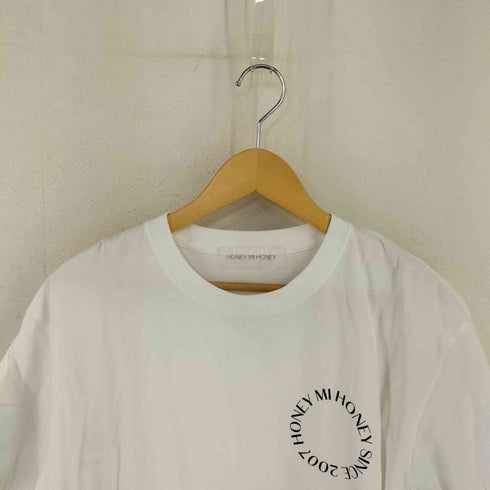 HONEY MI HONEY 22SS フロントロゴTシャツ レディース FREE
