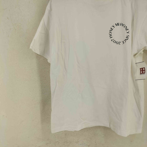HONEY MI HONEY 22SS フロントロゴTシャツ レディース FREE